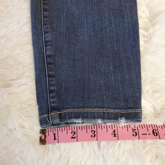 Torrid 3 Button Distressed Skinny Jegging Jean - Picture 8 of 13